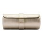Wolf Palermo Double Watch Roll with Jewellery Pouch 213978