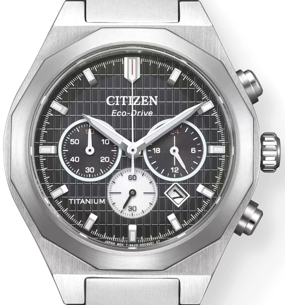 Citizen Eco-Drive Super Titanium Herrenuhr 41mm CA4690-51E
