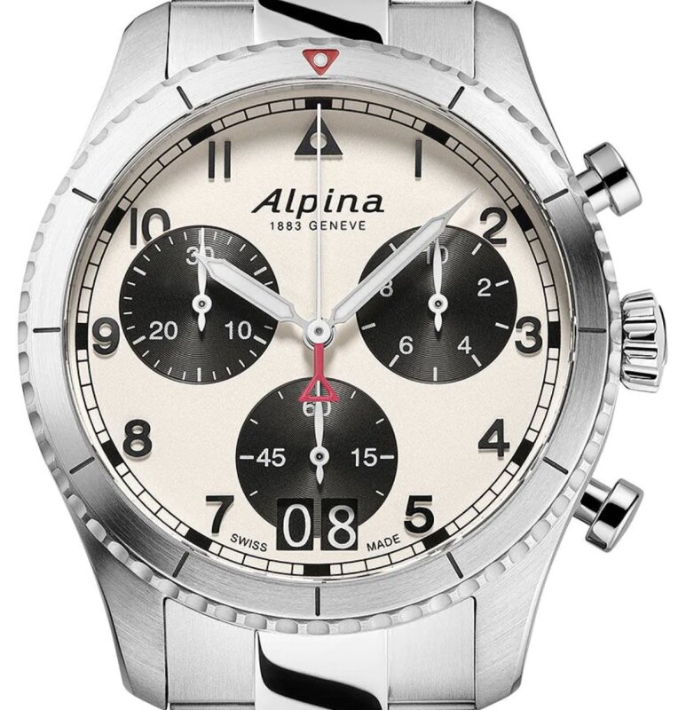 Alpina Startimer Pilot Chronograph 44mm AL-372WB4S26B