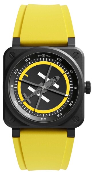 Bell & Ross BR-03 Helipad 41 mm BR03A-HE-CE/SRB