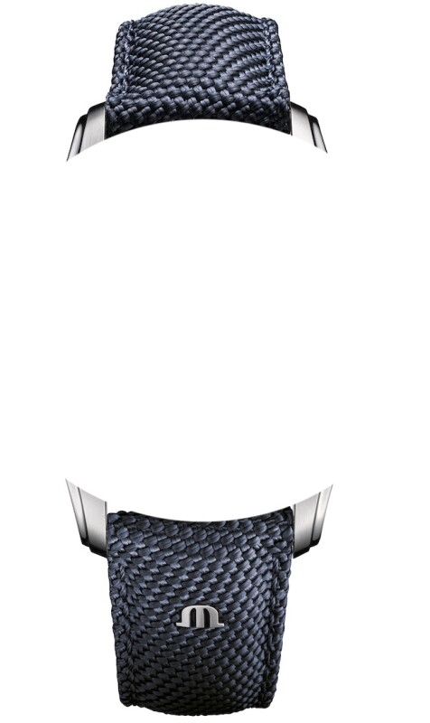 Maurice Lacroix Textilband blau 21mm inkl. Faltschliesse ML635-005004