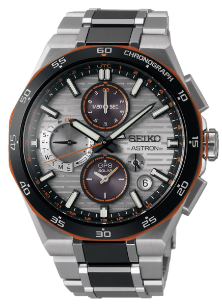 Seiko Astron GPS Solar Titanium Chronograph SSH183J1