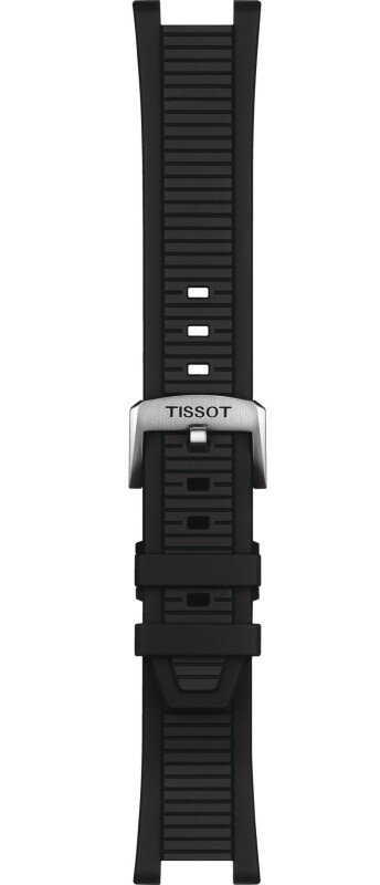 Tissot Silikonarmband, schwarz T603049718