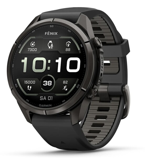 Garmin Fenix 9 Pro Carbongrau DLC Titan mit...