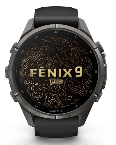 Garmin Fenix 9 Pro Carbongrau DLC Titan mit...