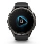 Garmin Fenix 9 Pro Carbongrau DLC Titan mit Silikon-Armband Schwarz/Kieselgrau 43mm 010-04335-11
