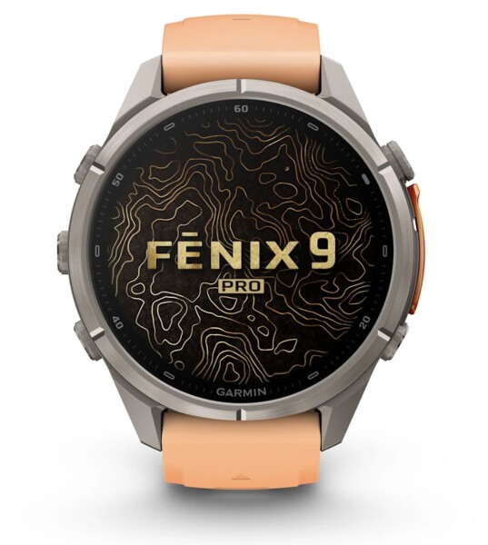 Garmin Fenix 9 Pro Titan mit Silikon-Armband Shell...