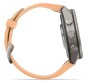 Garmin Fenix 9 Pro Titan mit Silikon-Armband Shell Pink/Autumn Orange 43mm 010-04335-01