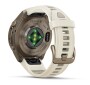 Garmin Fenix 9 Pro Autumn Gold Titan mit Silikon-Armband Creme/French Gray 43mm 010-04335-21
