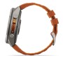 Garmin Fenix 9 Pro Titan mit Silikon-Armband Autumn Orange/Spark Orange 51mm 010-04337-01