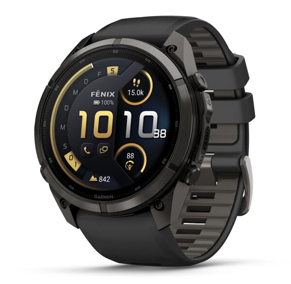 Garmin Fenix 9 Pro Carbongrau DLC Titan mit...