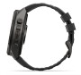 Garmin Fenix 9 Pro Carbongrau DLC Titan mit Silikon-Armband Schwarz/Kieselgrau 51 mm 010-04337-11