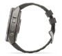 Garmin Fenix 9 Pro Solar, Titan mit Silikon-Armband Kieselgrau/Silbergrau 51 mm 010-04339-01