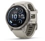Garmin Fenix 9 Pro Titan mit Silikon-Armband Nebelgrau/Dunkler Sandstein 43 mm 010-04335-81