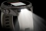 Garmin Fenix 9 Pro Titan mit Silikon-Armband Nebelgrau/Dunkler Sandstein 43 mm 010-04335-81