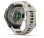 Garmin Fenix 9 Pro Titan mit Silikon-Armband Nebelgrau/Dunkler Sandstein 43 mm 010-04335-81