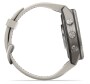 Garmin Fenix 9 Pro Titan mit Silikon-Armband Nebelgrau/Dunkler Sandstein 43 mm 010-04335-81