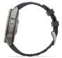 Garmin Fenix 9 Pro Titan mit Silikon-Armband Graphit/Schwarz 47 mm 010-04336-21
