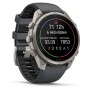 Garmin Fenix 9 Pro Titan mit Silikon-Armband Graphit/Schwarz 47 mm 010-04336-21