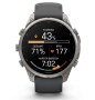 Garmin Fenix 9 Pro Titan mit Silikon-Armband Graphit/Schwarz 47 mm 010-04336-21