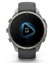 Garmin Fenix 9 Pro Titan mit Silikon-Armband Graphit/Schwarz 47 mm 010-04336-21