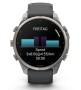 Garmin Fenix 9 Pro Titan mit Silikon-Armband Graphit/Schwarz 47 mm 010-04336-21