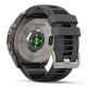 Garmin Fenix 9 Pro Titan mit Silikon-Armband Graphit/Schwarz 51 mm 010-04337-21