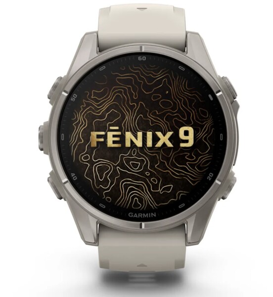 Garmin Fenix 9 Pro Nebelgrau/Titan mit Silikon-Armband 43...