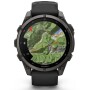 Garmin Fenix 9 Pro Schwarz/Carbongrau DLC Titan mit Silikon-Armband 47 mm 010-04762-11