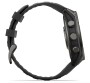 Garmin Fenix 9 Schwarz/Carbongrau DLC Titan mit Silikon-Armband 47 mm 010-04762-11