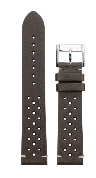 Hamilton Lederband braun 20/18mm H690.000.216