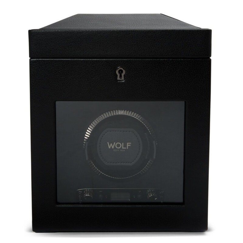 Wolf British Racing Single Watch Winder with Storage 792102