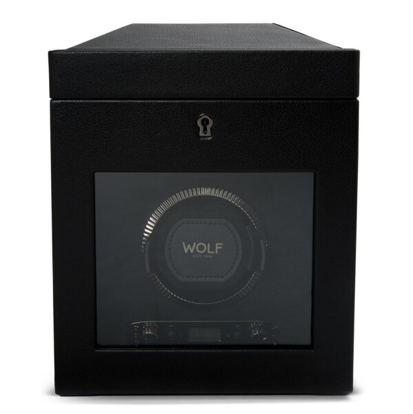 Wolf British Racing Single Watch Winder with Storage 792102