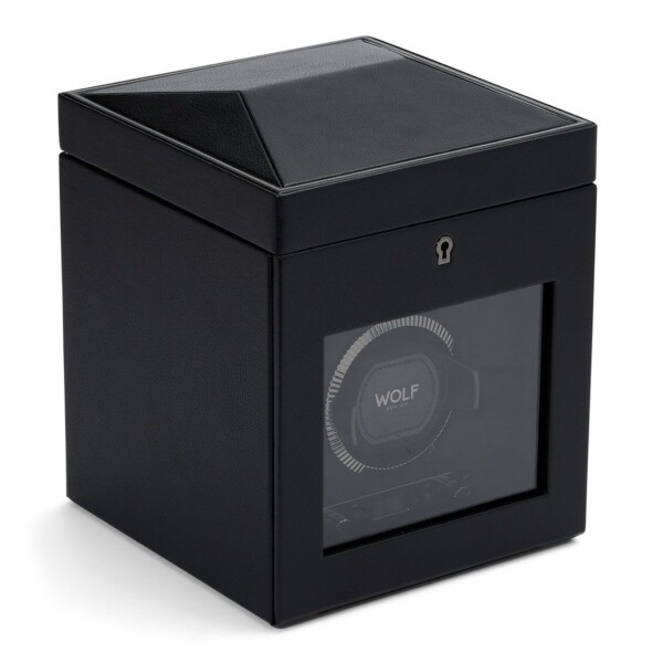 Wolf British Racing Single Watch Winder with Storage 792102