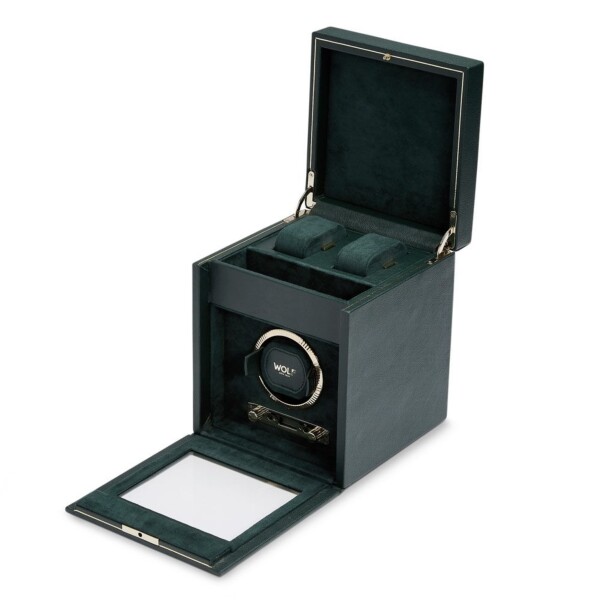 Wolf British Racing Single Watch Winder with Storage 792141