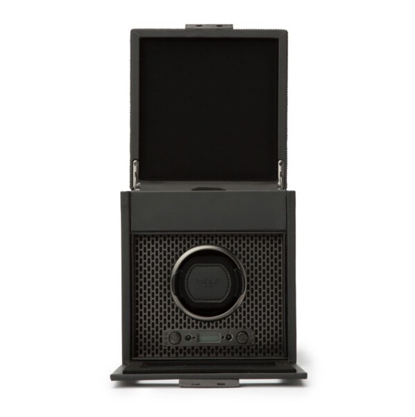 Wolf Axis Single Watch Winder With Storage 469203