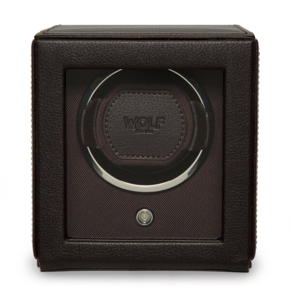 Wolf Cub Single Watch Winder with Cover 461106