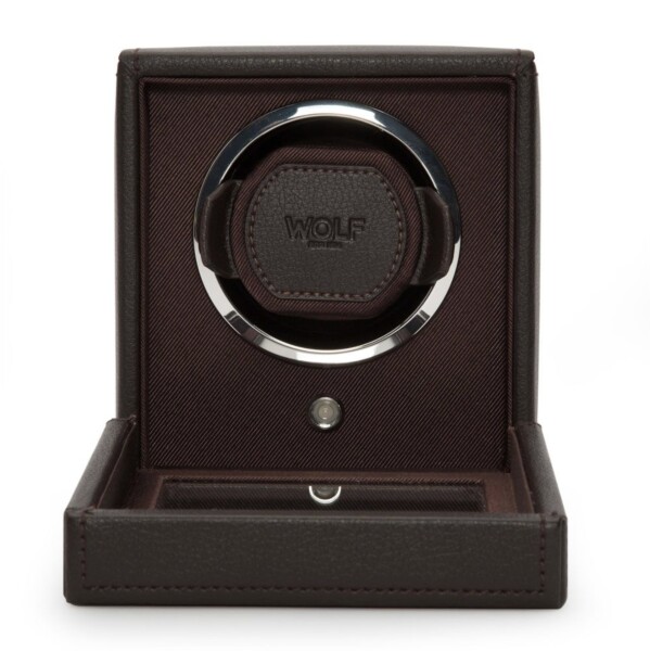 Wolf Cub Single Watch Winder with Cover 461106