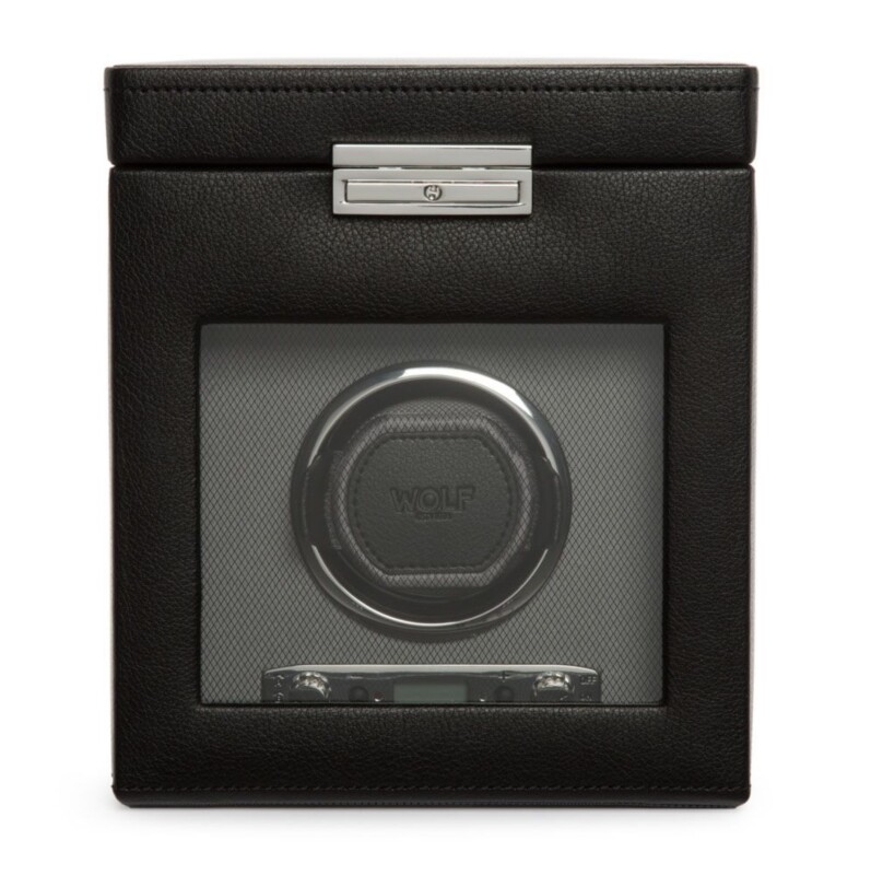Wolf Classic Single Watch Winder with Storage 456102