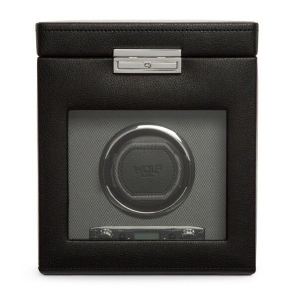 Wolf Classic Single Watch Winder with Storage 456102
