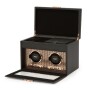 Wolf Axis Double Watch Winder With Storage 469316