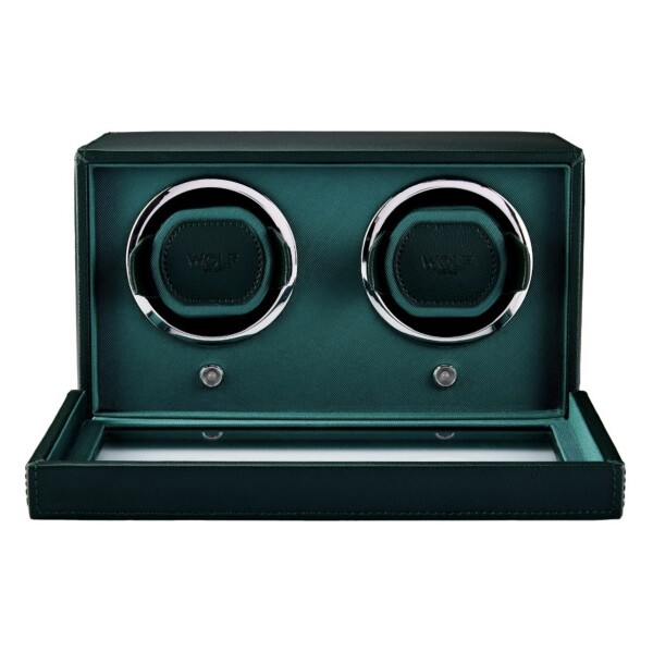 Wolf Cub Double Watch Winder with Cover  461241