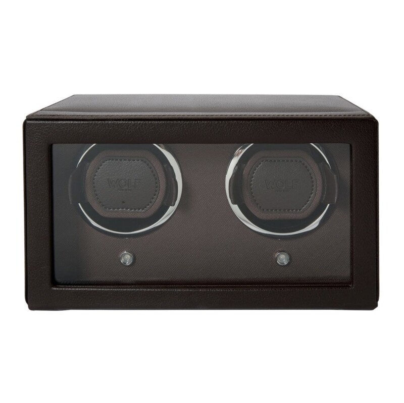 Wolf Cub Double Watch Winder with Cover 461206