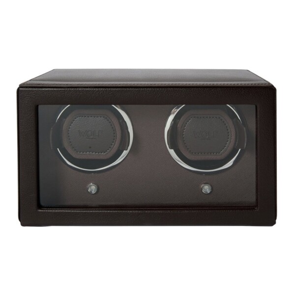 Wolf Cub Double Watch Winder with Cover 461206