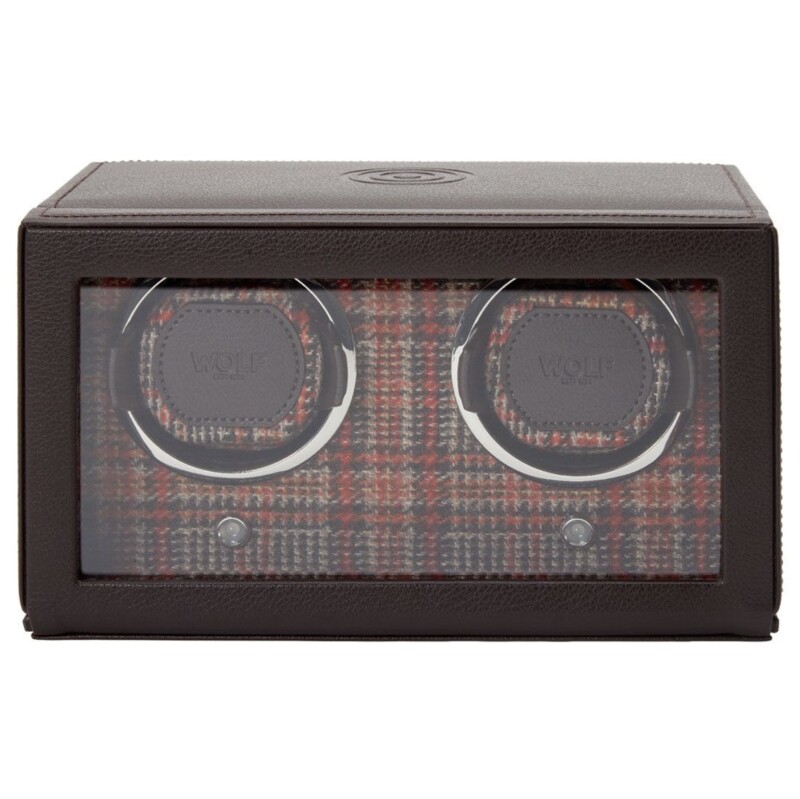 Wolf WM Brown Double Watch Winder 800700