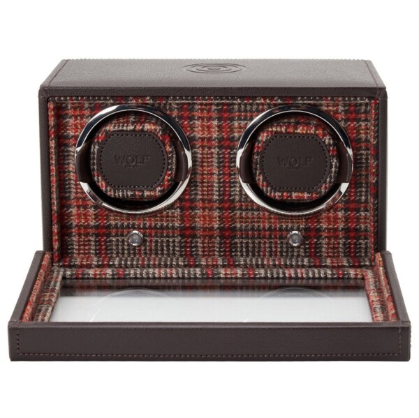 Wolf WM Brown Double Watch Winder 800700