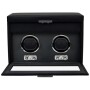 Wolf Oxford Double Watch Winder with Storage 456202