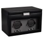 Wolf Oxford Double Watch Winder with Storage 456202