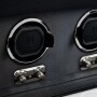 Wolf Oxford Double Watch Winder with Storage 456202