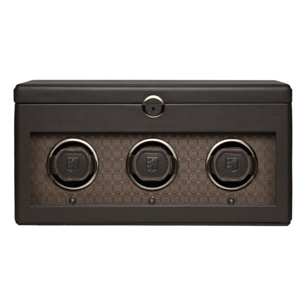 Wolf Earth Triple Watch Winder 190506